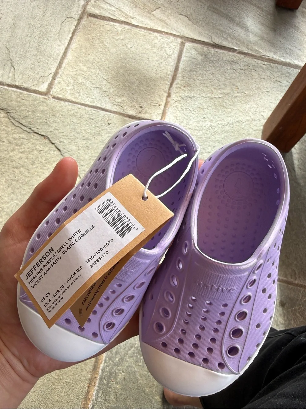 Native Kids Slip-On Shoes